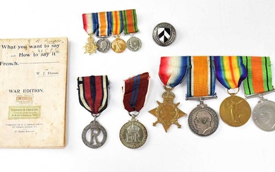 A WWI Nursing medal group awarded to Sister E. R...
