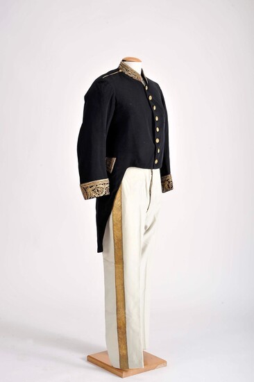 A civil dignitary uniform, circa 1870-1910