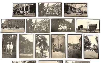 A collection of early 20th century photographs of Malay.
