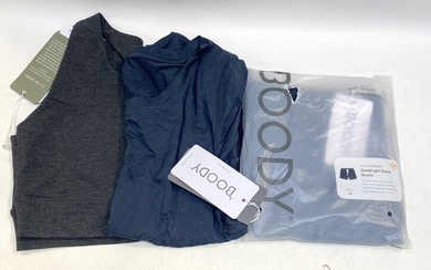 A group of basics marked Boody size M
