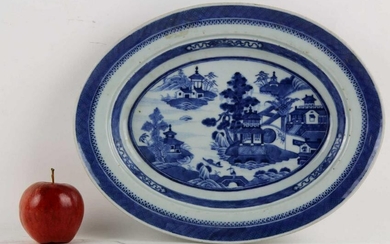 ANTIQUE CHINESE CANTON PLATTER