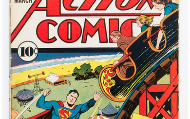 Action Comics #46 (DC, 1942) Condition: GD. Superman cover...