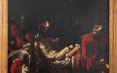 After Jacopo da Ponte "Deposition of Christ" Oil
