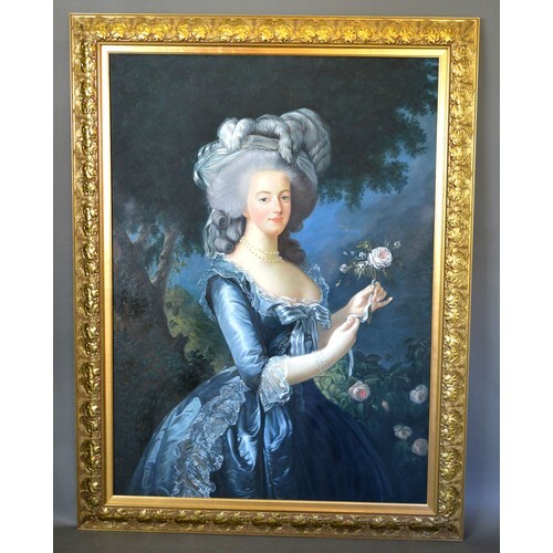 After Vigee Lebrun 'Portrait of Marie Antoinette' 20th Centu...