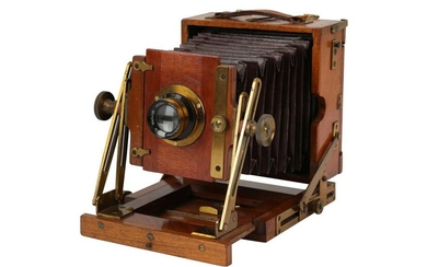 An Early Sanderson Regular Quarter Plate Camera