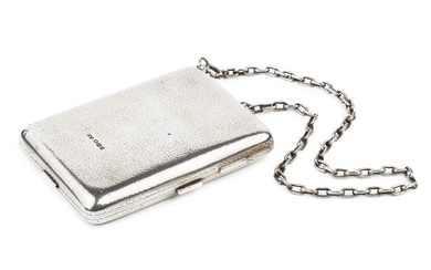 An early 20th century Continental silver rectangular compact and aide...