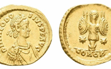 Ancient Coins - Eastern Roman Empire - Theodosius...