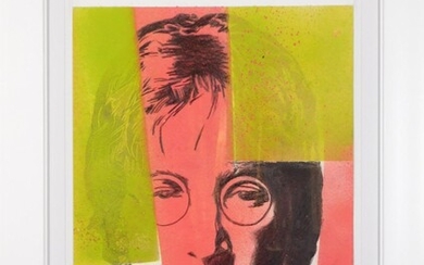 Andy Warhol Attributed: John Lennon Portrait