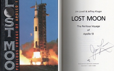 Apollo 13 - James Lovell. Hardback copy of Lovell's...