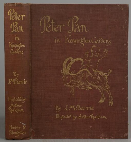 Arthur Rackham, J. M. Barrie "Peter Pan in Kensington