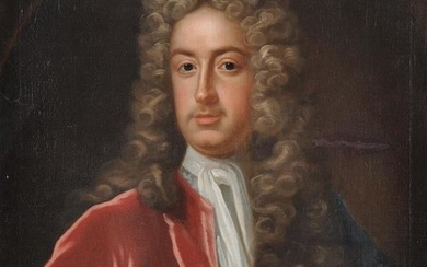 Attributed to Michael Dahl (Swedish 1659-1743), A portrait of Sir John de Lannoy Coussmaker