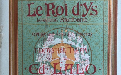BALU Édouard. LE ROY D'YS légende Bretonne... - Lot 10 - Morand & Morand
