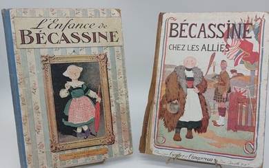 BECASSINE - Deux bandes dessinées "L'enfance... - Lot 10 - Osenat