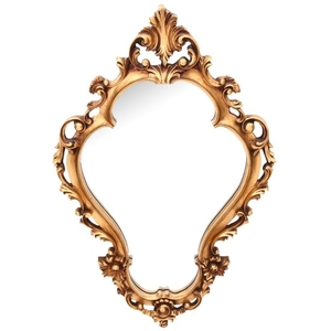 Baroque Style Gold Painted Mirror