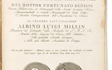 Benigni, Fortunato. Author's Presentation Copy with