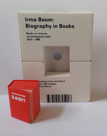 [Boom, I.]. Boom, I. and Lommen, M. Irma Boom: Biography...