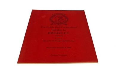 Breguet Christie’s Catalog III Sir David Lionel