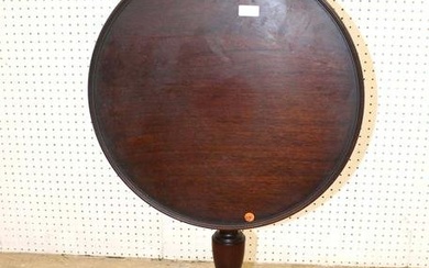 CW Kittinger solid mahogany queen Anne tilt top table with bird cage base