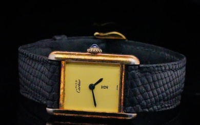 Cartier Must de Cartier Vintage Gold Vermeil Watch