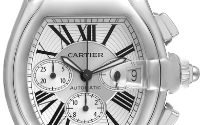 Cartier Roadster XL Chronograph Silver