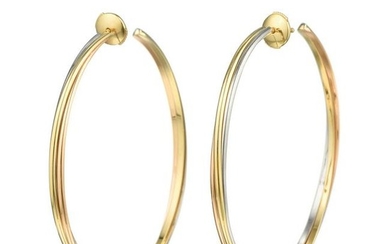 Cartier Trinity Hoop Earrings