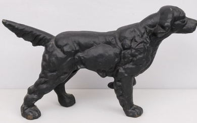 Cast Iron Pointer Dog Doorstop or Lawn Ornament