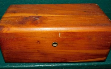 Cedar Dresser Box with Contents by Lane