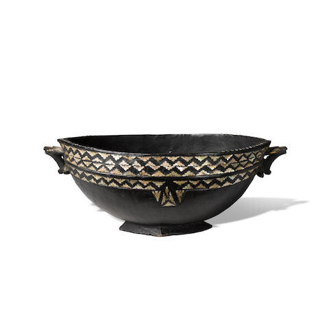Ceremonial Inlaid Bowl, probably Santa Ana Island, Solomon Islands