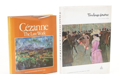 "Cézanne: The Late Work" and "Henri de Toulouse-Lautrec" Art Books