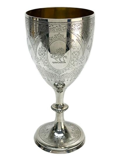 Chawner & Co. Sterling SilverWine Goblet