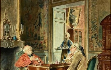 "Chess Game" by Bernard Louis Borione