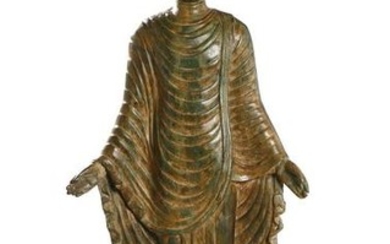 Chinese Bronze Buddha Figure of Udayana