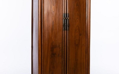 Chinese Hardwood Tall Cabinet