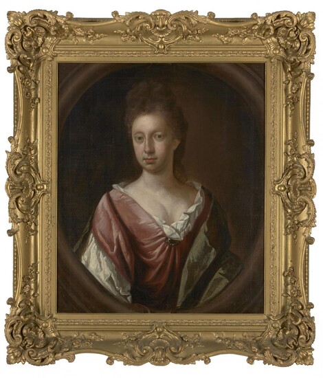 Circle of Mary Beale, British 1633-1699- Portrait...