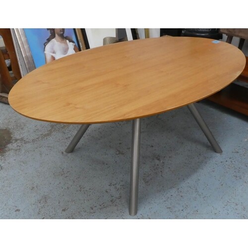 DINING TABLE, contemporary design, 175cm x 110cm x 75cm.