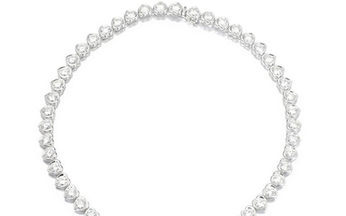 Diamond necklace, Reza