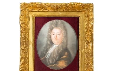 EDWARD LUTTRELL (c.1650-1710) Portrait of a Wigged Gentleman...