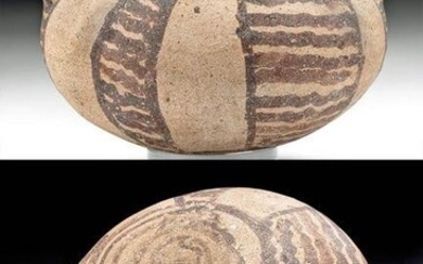 Egyptian Predynastic Painted Pottery Jar, ex-Sotheby's