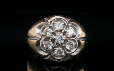 Elvis Presley's Owned and Worn 1.05ctw Diamond & 14K Ring