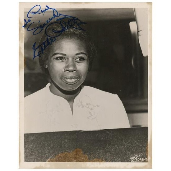 Esther Phillips Signed Photograph
