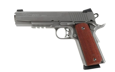 Firearm: Sigarms 1911 GSR Stainless 45 Pistol