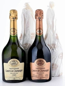 Four Vintage Millésimée Bottles Taittinger Comtes de