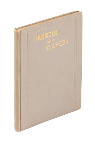 Freedom and Slavery by William Kittle Signed