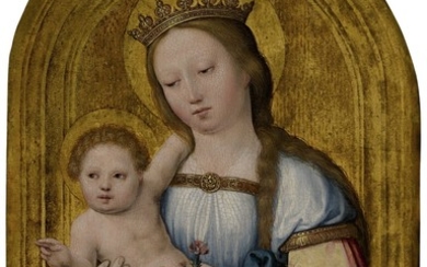 GERMAN SCHOOL, EARLY 16TH CENTURY | THE MADONNA AND CHILD