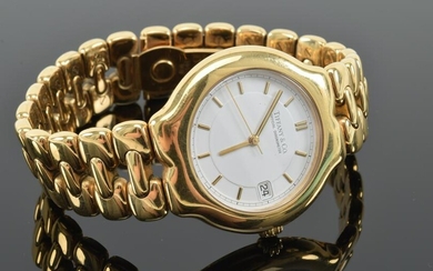 Gentlemans 18K wristwatch, Tiffany & Co Official