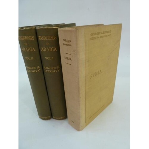 "Geographical Handbook Series -Syria April 1943" (B.R.513 (r...