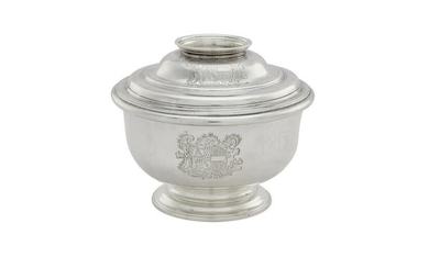 George II sterling silver sugar bowl, Gilpin