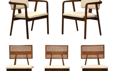 George Nelson Herman Miller Dining Chairs - Set of 5