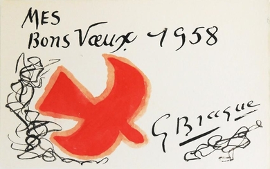 Georges Braque (1882-1963) Greeting Card