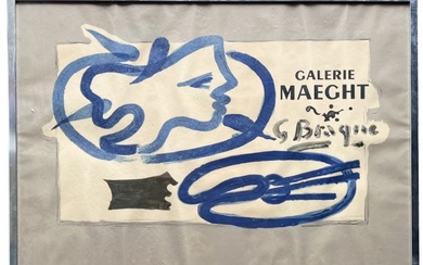 Georges Braque, Galerie Maeght Lithograph Poster